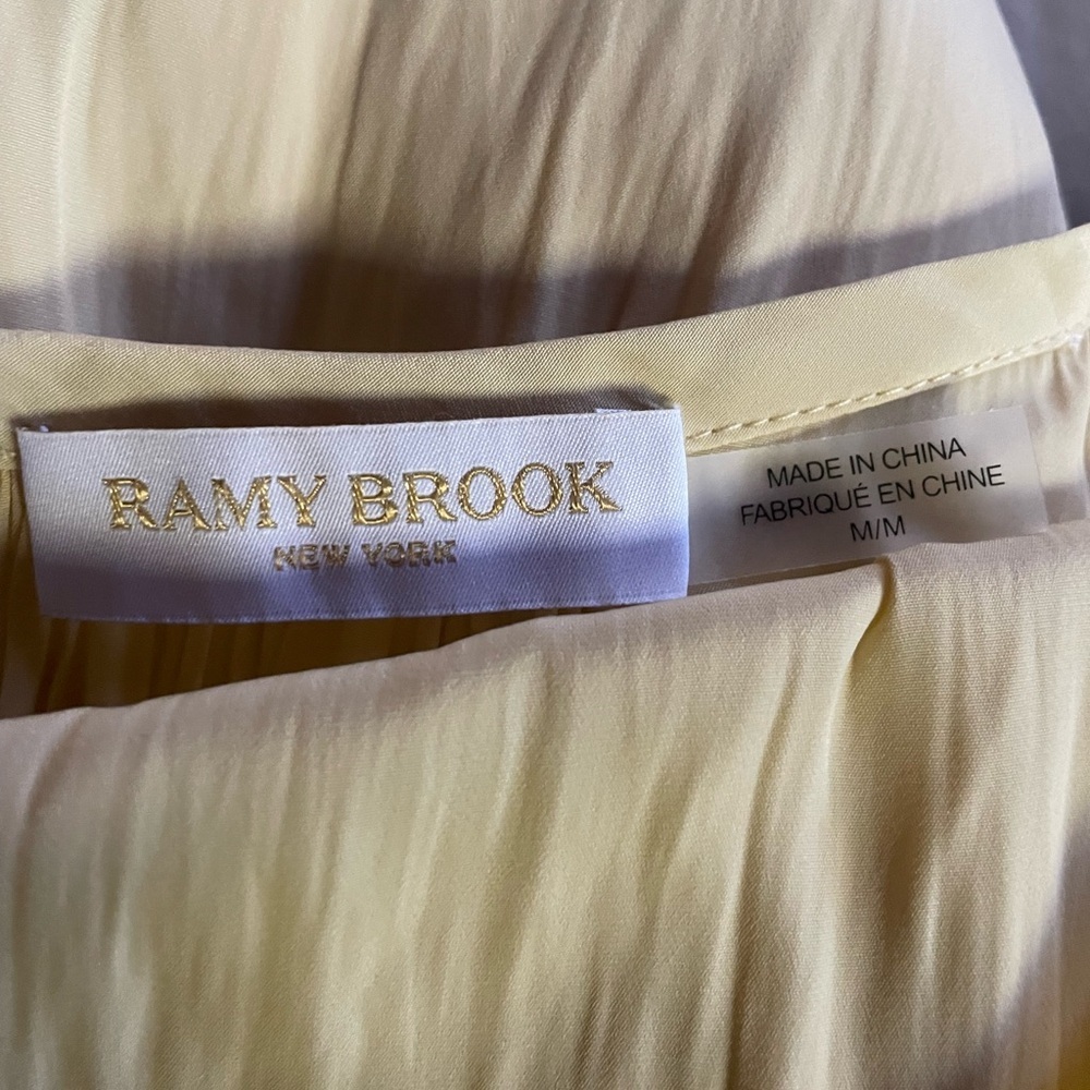 Ramy Brook Audrey dress in soft gold Medium - Picture 11 of 11